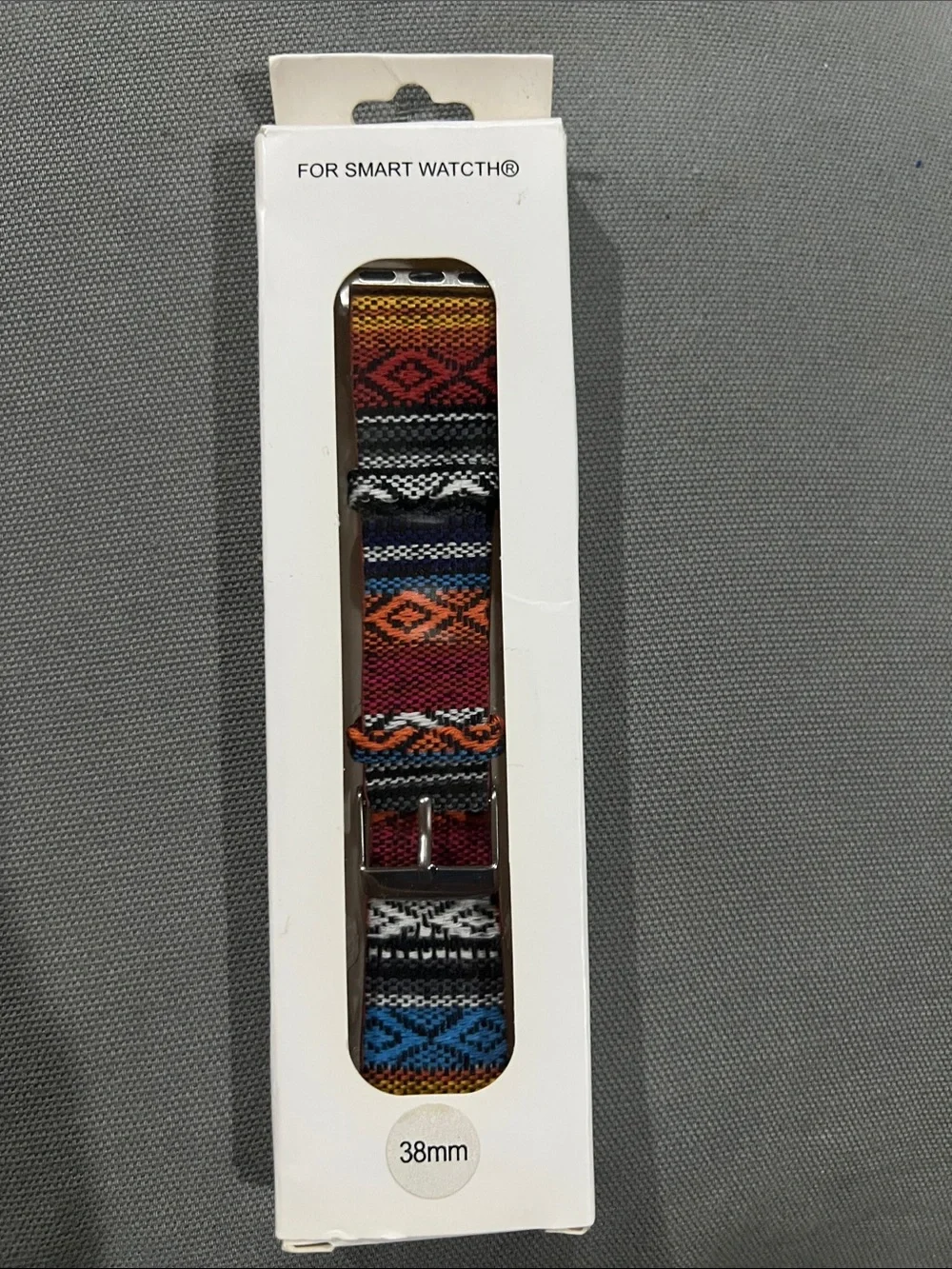 Boho Patterned 38mm Smartwatch Band - Multicolor